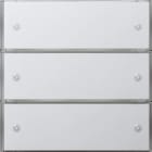 GIRA - KNX Tastsensor 3 Komfort 3f Flächenschalter Reinweiß