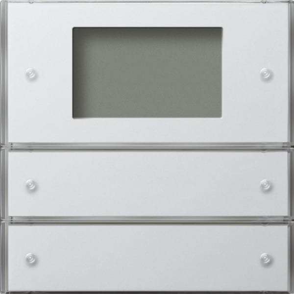 GIRA - KNX Tastsensor 3 Plus 2f Flächenschalter Reinweiß