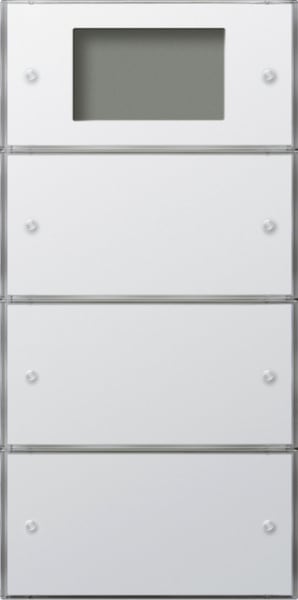 GIRA - KNX Tastsensor 3 Plus 3f (1+2) Flächenschalter Reinweiß