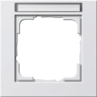 GIRA - Abdeckrahmen 1f BSF Gira E2 Reinweiß