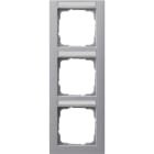 GIRA - Abdeckrahmen 3f senkr. BSF Gira E2 F Alu