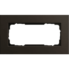 GIRA - Abdeckrahmen 2f o.M. Gira Esprit Alum.Braun