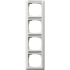 GIRA - Abdeckrahmen 4f senkr. BSF Standard 55 Reinweiß m