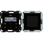 GIRA - UP-Radio RDS Lautsprecher System 55 Schwarzglasoptik