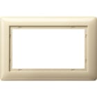 GIRA - Abdeckrahmen 1,5f Standard 55 Cremeweiß