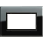 GIRA - Abdeckrahmen 1,5f Gira Esprit G Schwarz