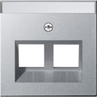 GIRA - Abd. 30° + BSF f. Tragring MJ 2f System 55 F Alu