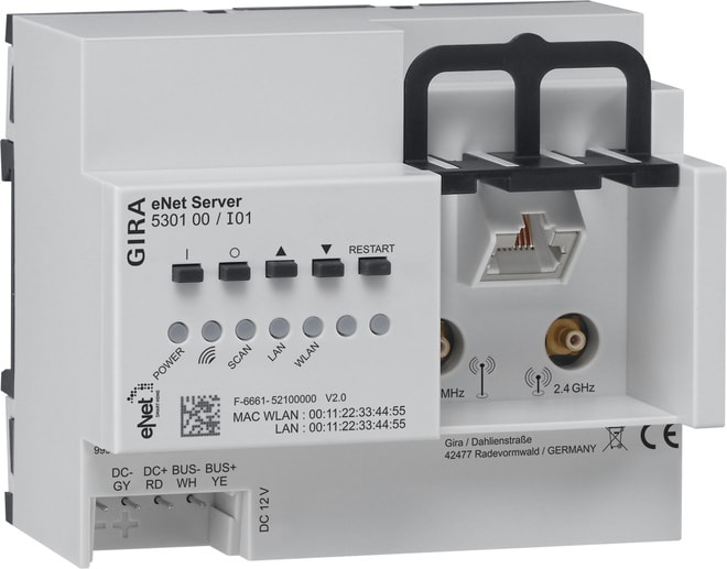 GIRA - Server REG Gira eNet