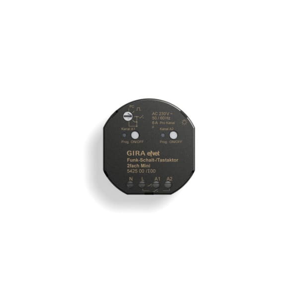 GIRA - Funk Schalt-/Tastaktor 2f Mini Gira eNet