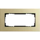 GIRA - Abdeckrahmen 2f o.M. Gira Esprit Alum.Hellgold