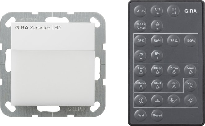 GIRA - Sensotec LED + Fernbedienung System 55 Reinweiß