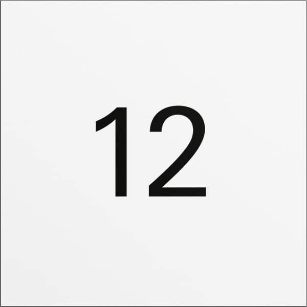 GIRA - Info-Modul System 106 Verkehrsweiß(lack.)