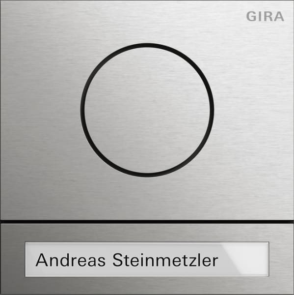 GIRA - Türstationsmod. System 106 Edelstahl