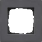 GIRA - Abdeckrahmen 1f flach Gira E2 Anthrazit