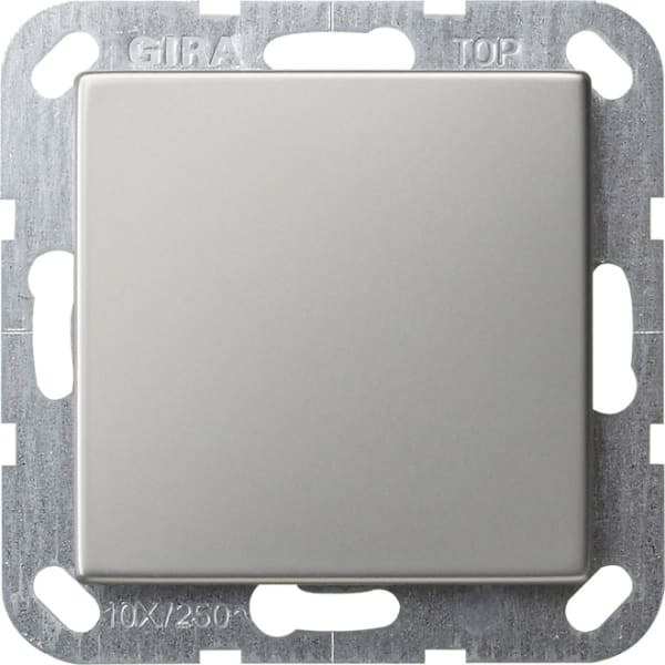 GIRA - Blindabd. Tragring System 55 Edelstahl