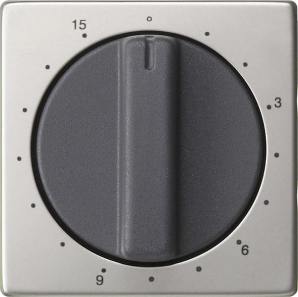 GIRA - Abd. Knebel Zeitsch. 15 min System 55 Edelstahl