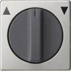 GIRA - Abd. Knebel Jaousie System 55 Edelstahl