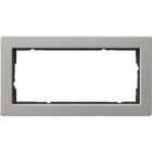 GIRA - Abdeckrahmen 2f o.M. Gira E2 Edelstahl