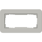 GIRA - Abdeckrahmen 2f o.M. Gira E3 Grau/Anthrazit