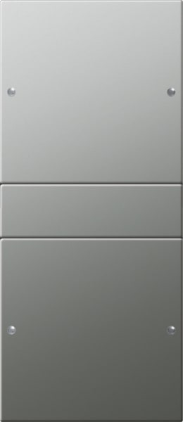 GIRA - Wippenset 2f (1+1) System 55 Edelstahl