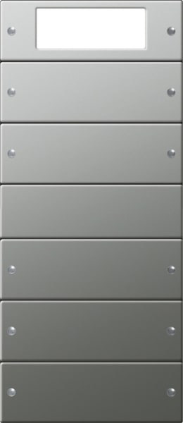 GIRA - Wippenset 5f Plus (2+3) System 55 Edelstahl
