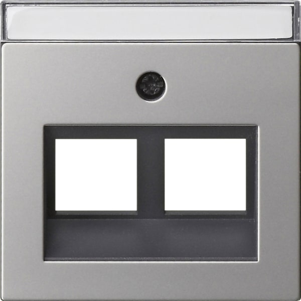 GIRA - Abd. 30° + BSF f. Tragring MJ 2f System 55 Edelstahl