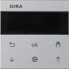 GIRA - S3000 Jal.- + Schaltuhr Display System 55 F Alu