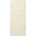 GIRA - Wippenset 2f (1+1) System 55 Cremeweiß (lackiert)