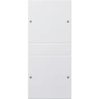 GIRA - Wippenset 2f (1+1) System 55 Reinweiß (lackiert)