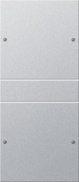 GIRA - Wippenset 2f (1+1) System 55 Farbe Alu(lack.)