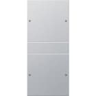 GIRA - Wippenset 2f (1+1) System 55 Farbe Alu(lack.)