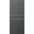 GIRA - Wippenset 2f (1+1) System 55 Anthrazit (lackiert)