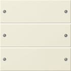 GIRA - Wippenset 3f System 55 Cremeweiß (lackiert)