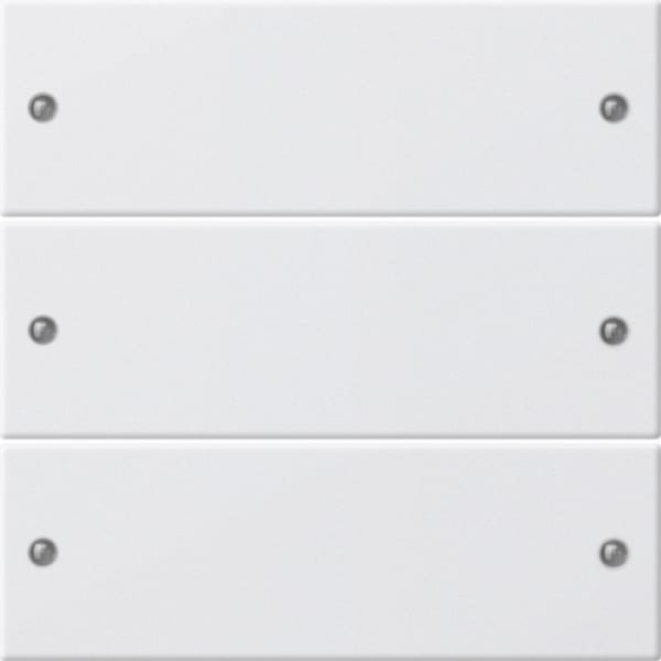GIRA - Wippenset 3f System 55 Reinweiß (lackiert)