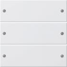 GIRA - Wippenset 3f System 55 Reinweiß (lackiert)