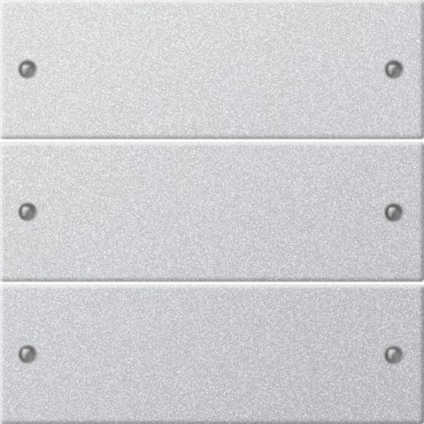 GIRA - Wippenset 3f System 55 Farbe Alu(lack.)