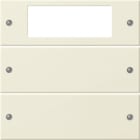 GIRA - Wippenset 2f Plus System 55 Cremeweiß (lackiert)