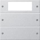 GIRA - Wippenset 2f Plus System 55 Farbe Alu(lack.)