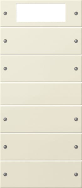 GIRA - Wippenset 5f Plus (2+3) System 55 Cremeweiß (lackiert)