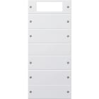 GIRA - Wippenset 5f Plus (2+3) System 55 Reinweiß (lackiert)