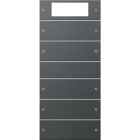 GIRA - Wippenset 5f Plus (2+3) System 55 Anthrazit (lackiert)