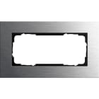 GIRA - Abdeckrahmen 2f o.M. Gira Esprit Edelstahl