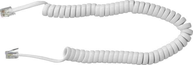 GIRA - Hörerkabel Türko System 55 Reinweiß