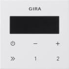 GIRA - Bedienaufs. UP-Radio RDS System 55 Reinweiß