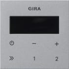GIRA - Bedienaufs. UP-Radio RDS System 55 F Alu