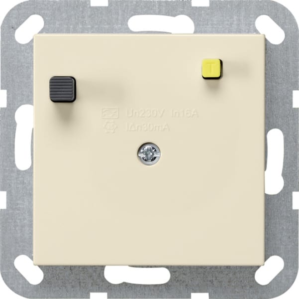 GIRA - FI-Schutzschalter 30 mA System 55 Cremeweiß