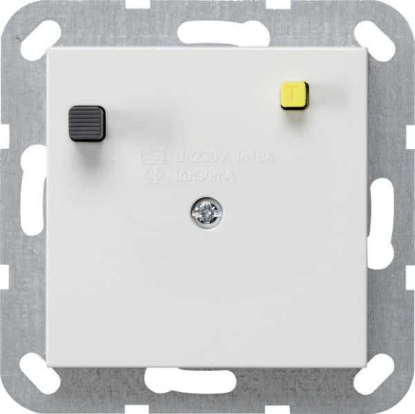 GIRA - FI-Schutzschalter 30 mA System 55 Reinweiß m