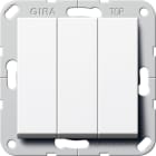 GIRA - Wippschalter BS 3f Aus System 55 Reinweiß