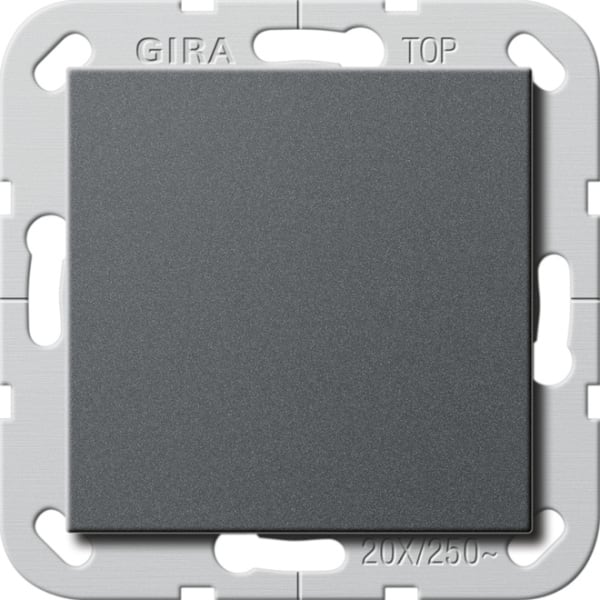 GIRA - Wippschalter BS 20 AX Aus 2-p System 55 Anthrazit