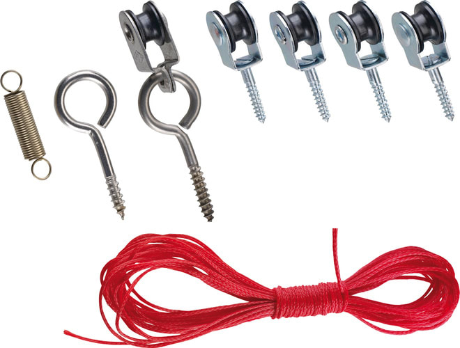 GIRA - Umlenkrollen MiVa-Set 834 Rufsystem 834